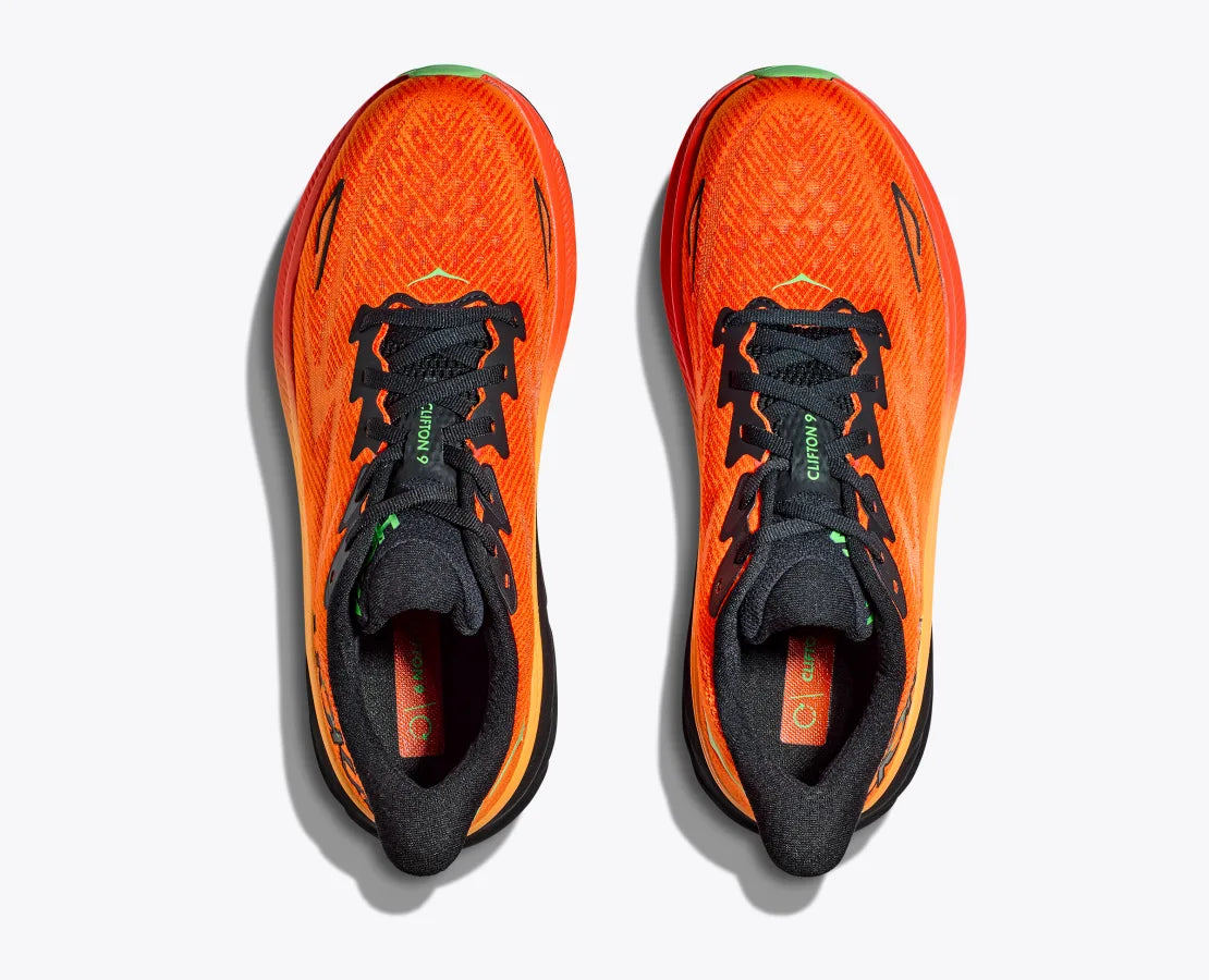 Clifton 9 - Flame / Vibrant Orange