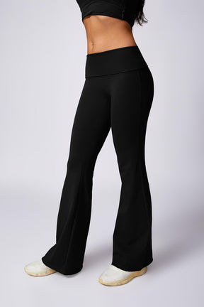 High Waisted Flared Leg Leggings