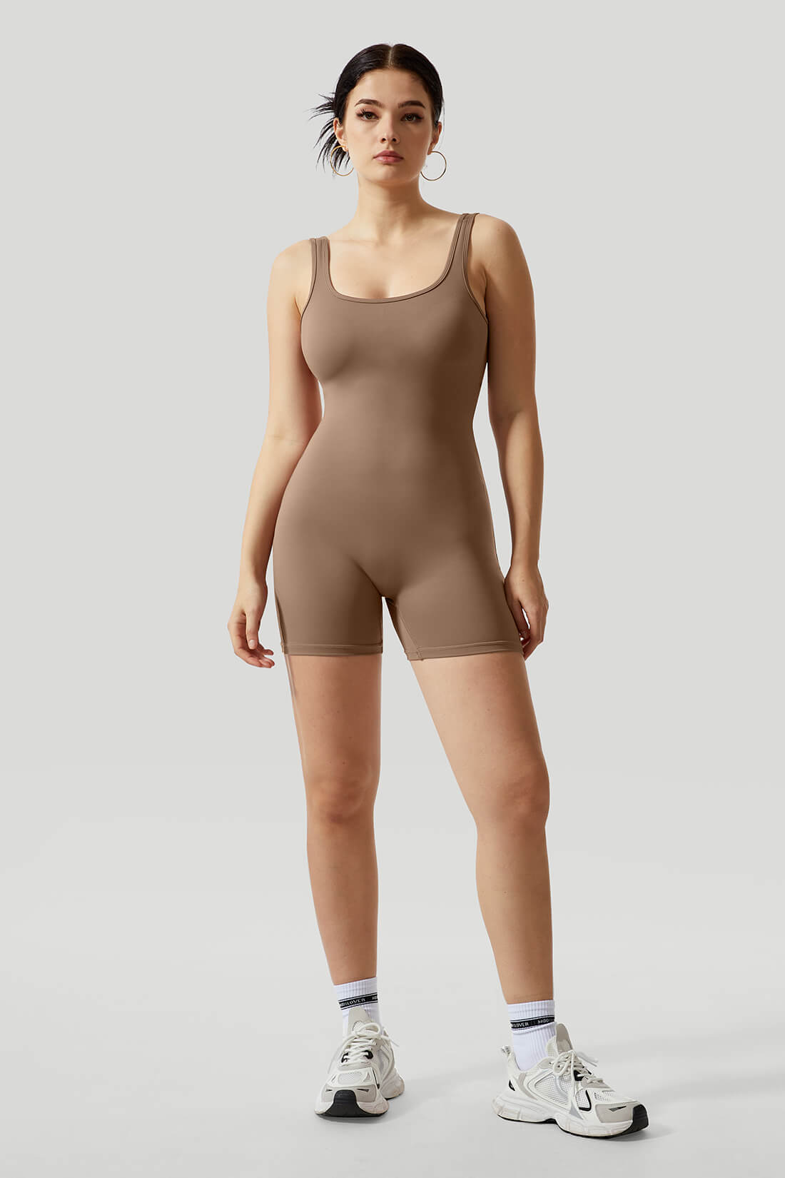 V-Back Butt Lift Romper