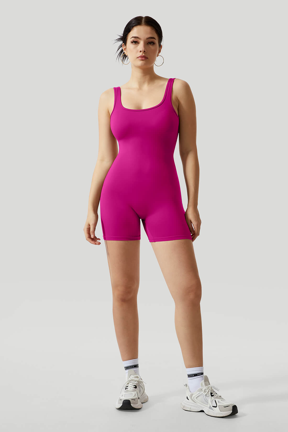 V-Back Butt Lift Romper