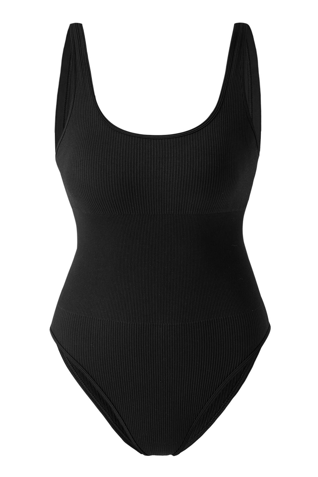 Straps Back Twist Bodysuit