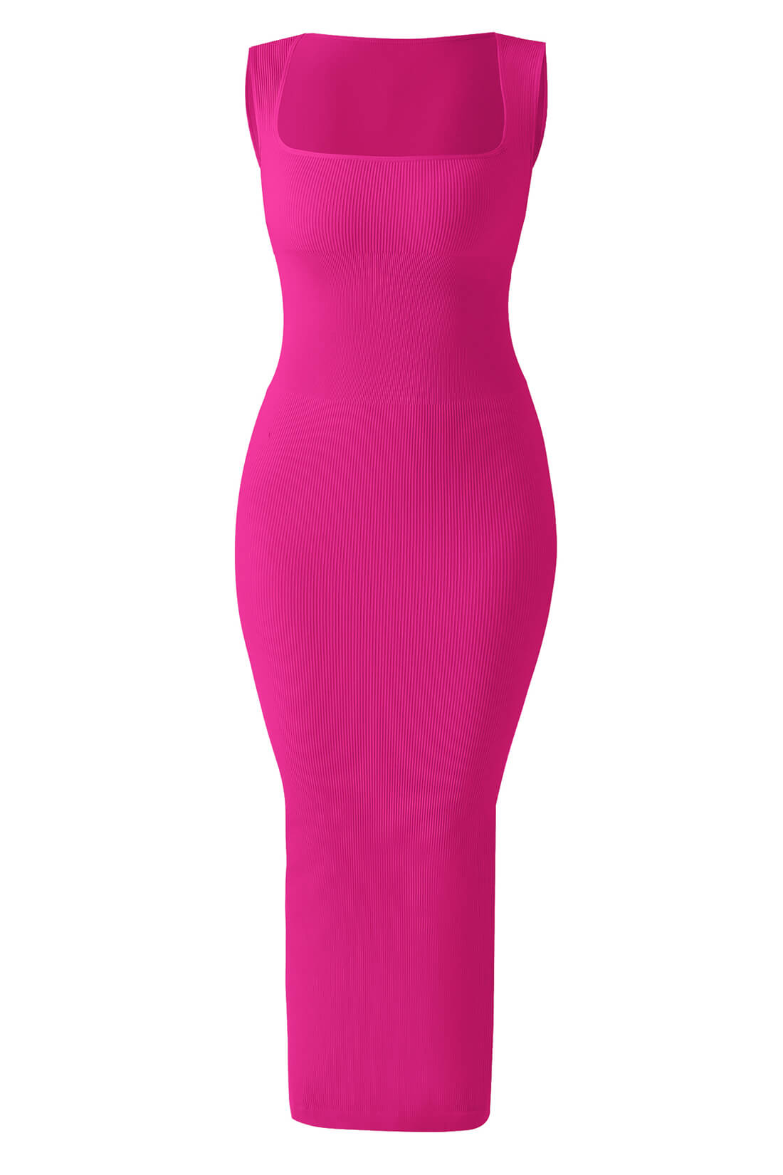 Thread Seamless Slit Dress