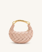 Sac tissé Orla - Rose Beige