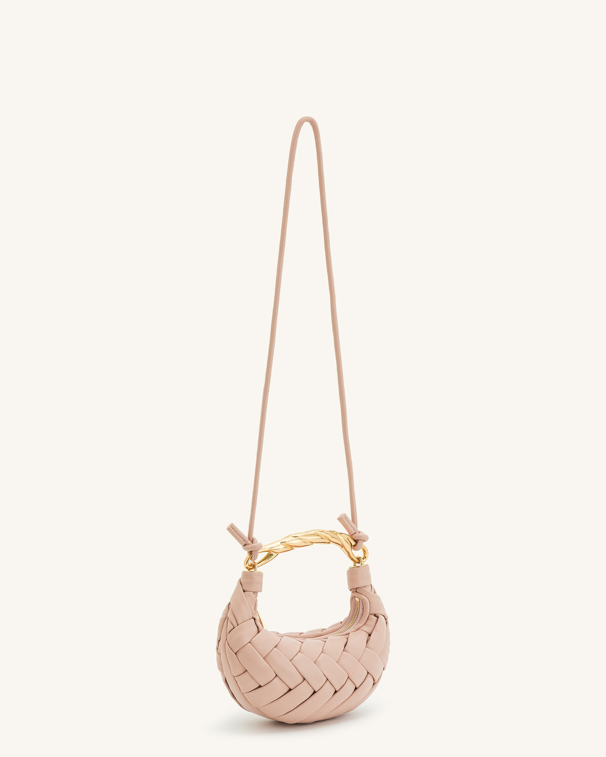 Sac tissé Orla - Rose Beige