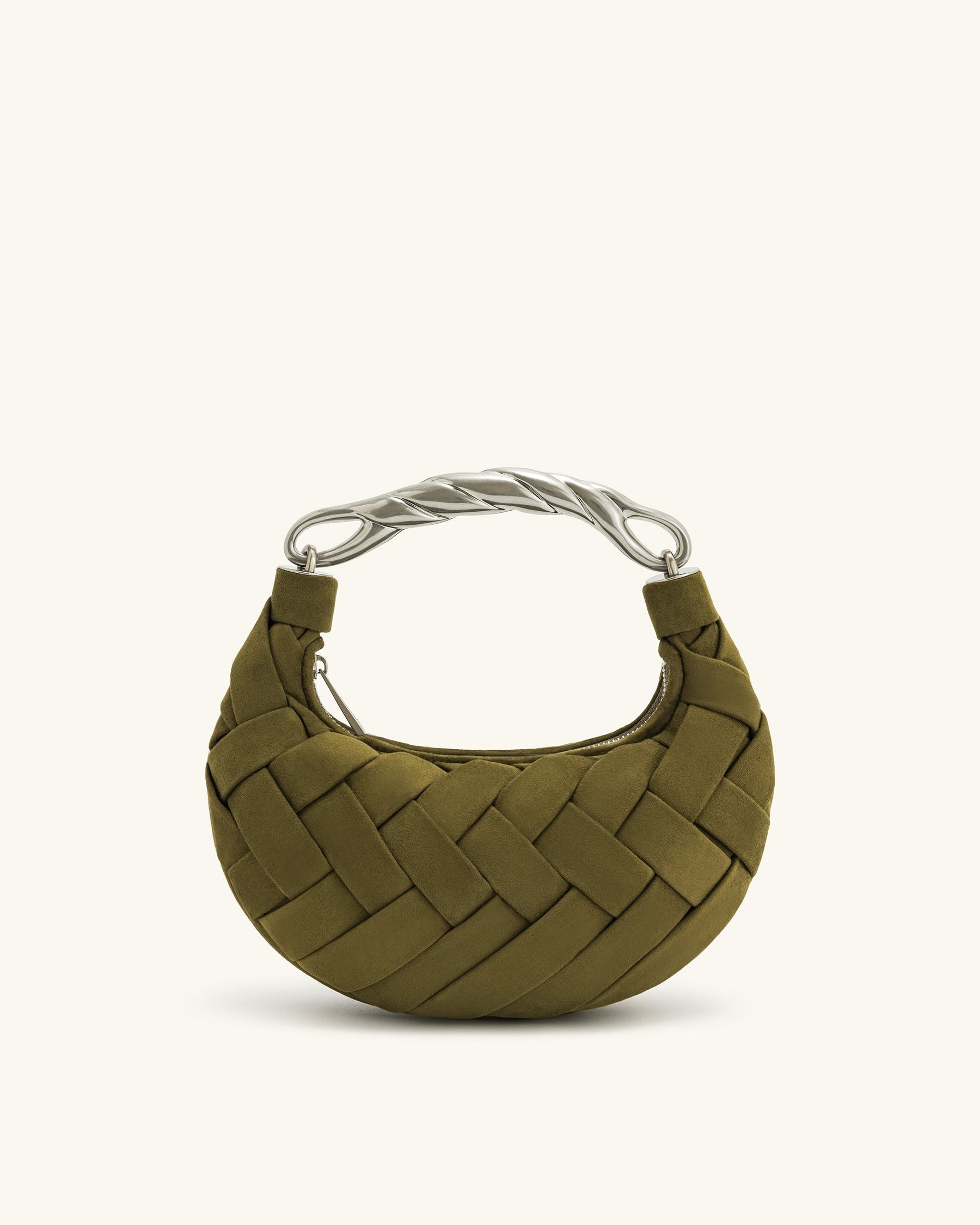 Sac tissé Orla - Olive foncé