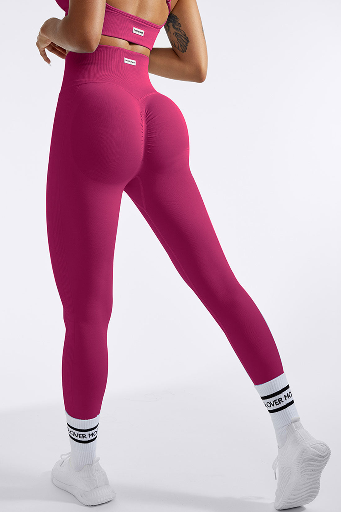 Solid Color Seamless Butt Lift Legging