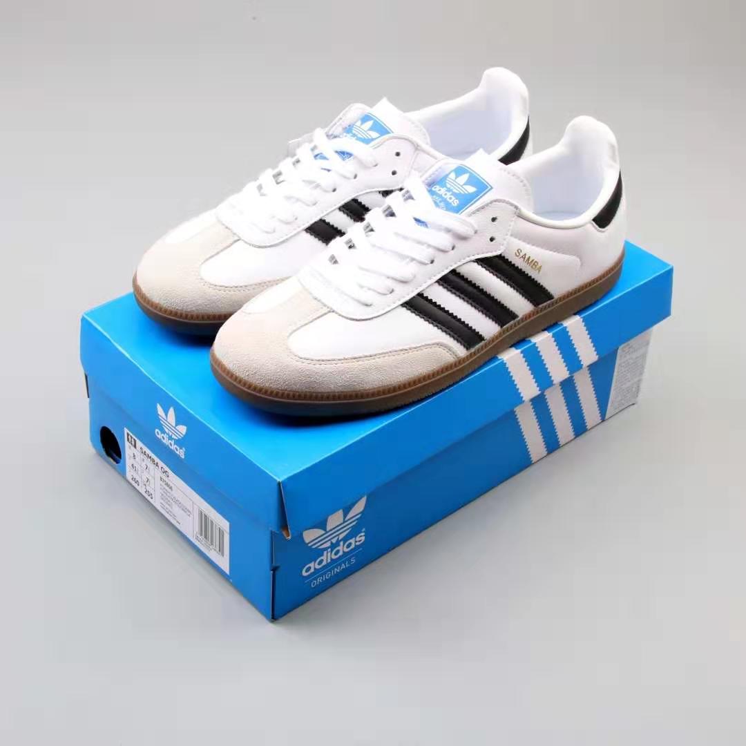 ORIGINALS SAMBA WHITE BLACK GUM