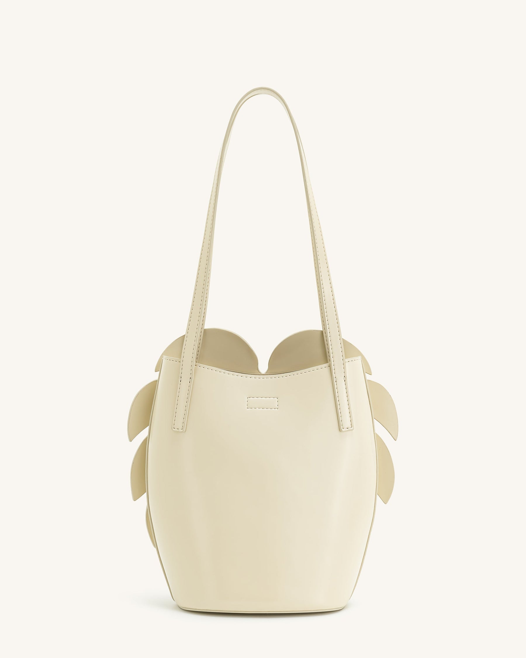 Sac à bandoulière forme feuille Cecelia - Blanc