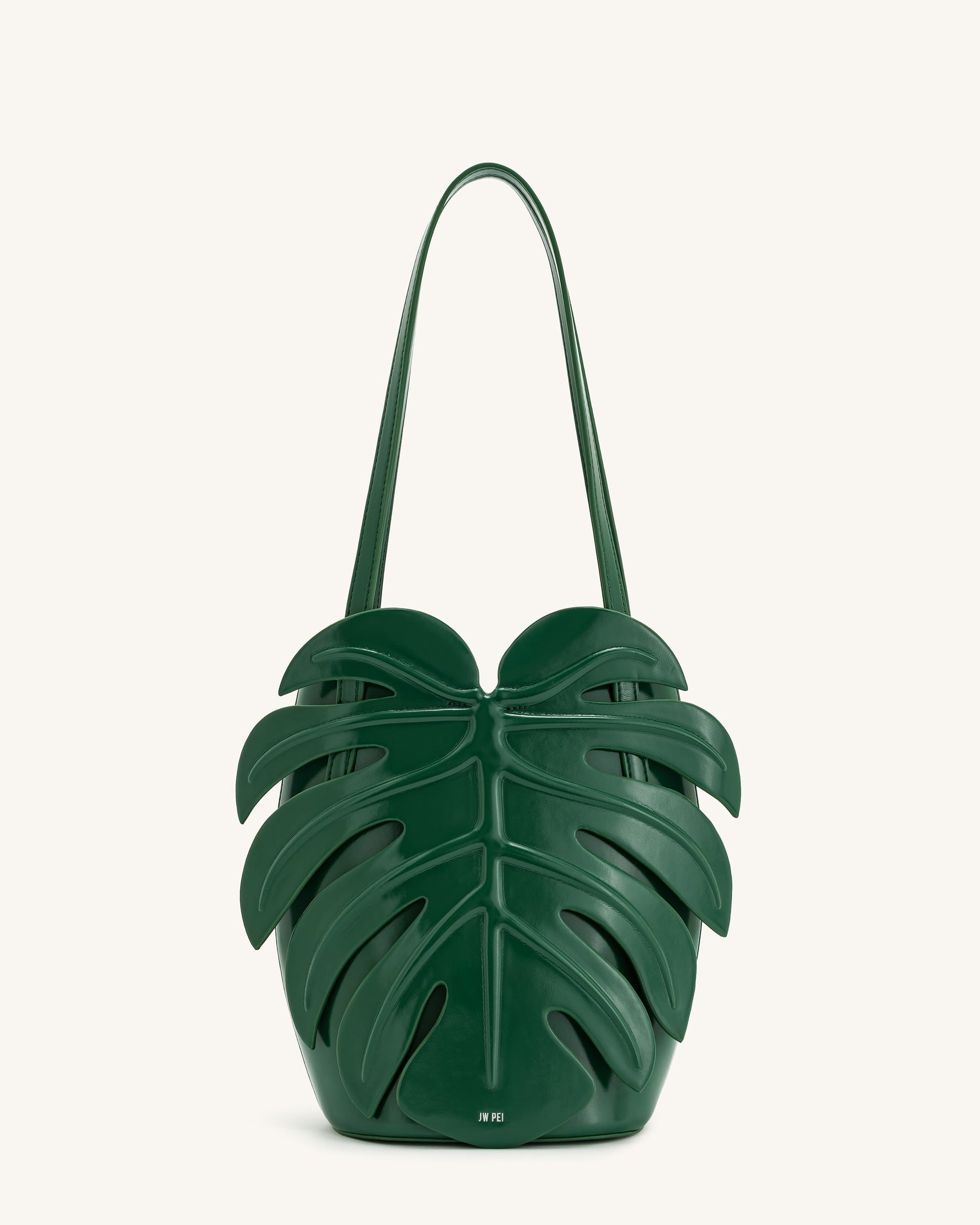 Sac à bandoulière forme feuille Cecelia - Vert