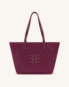 Sac Fourre-tout en Nylon Cathy - Bordeaux rouge