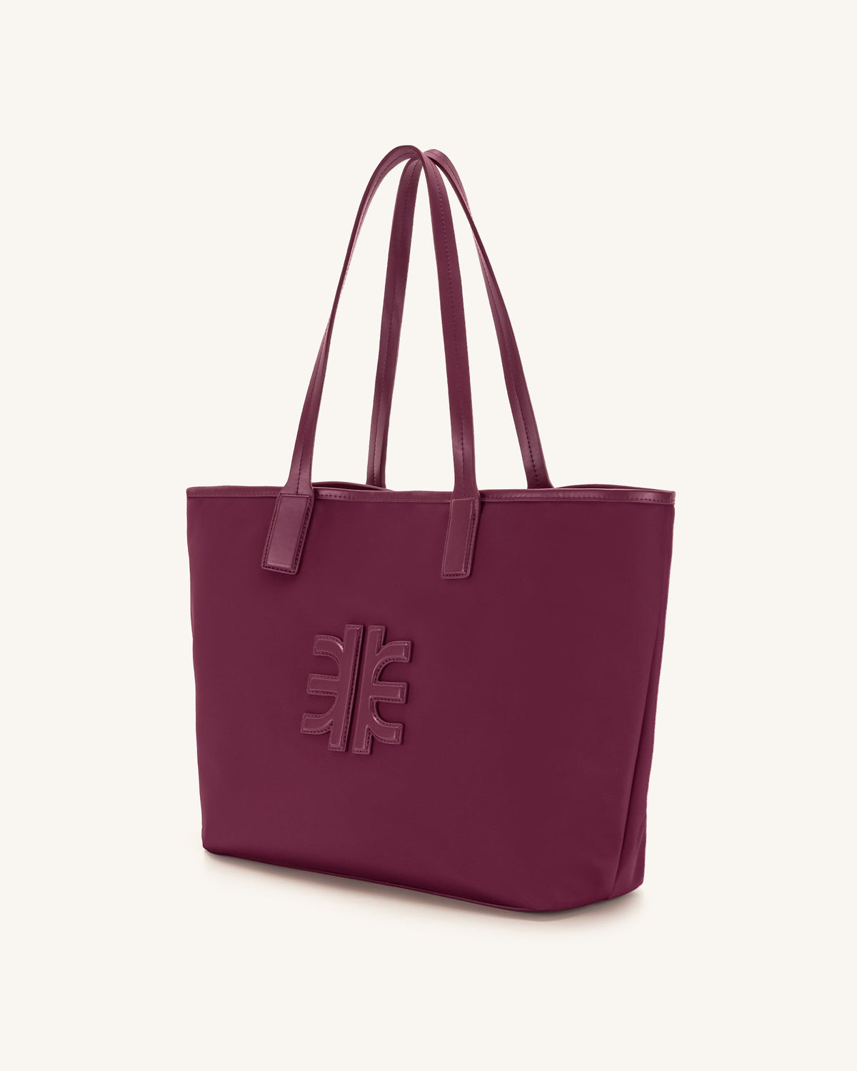 Sac Fourre-tout en Nylon Cathy - Bordeaux rouge