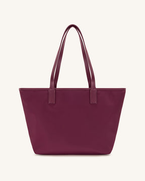 Sac Fourre-tout en Nylon Cathy - Bordeaux rouge