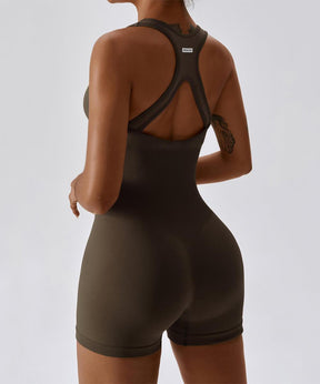 Butt Lifting Tummy Control Sleeveless Seamless Romper