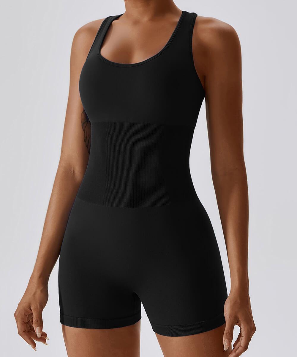 Butt Lifting Tummy Control Sleeveless Seamless Romper