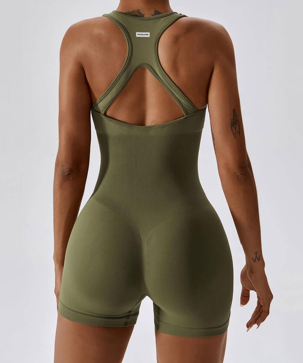 Butt Lifting Tummy Control Sleeveless Seamless Romper