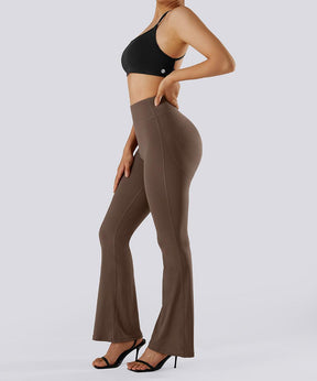 Butt Shaping Flared Seamed Legging Set