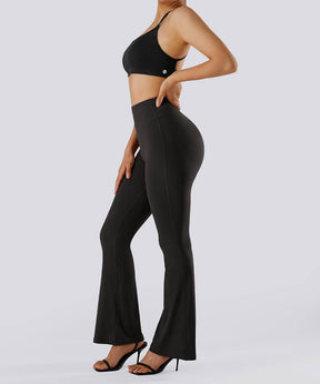 Butt Shaping Flared Seamed Legging Set