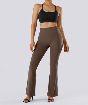 Butt Shaping Flared Seamed Legging Set