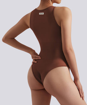 Daily Solid Seamless Bodysuit