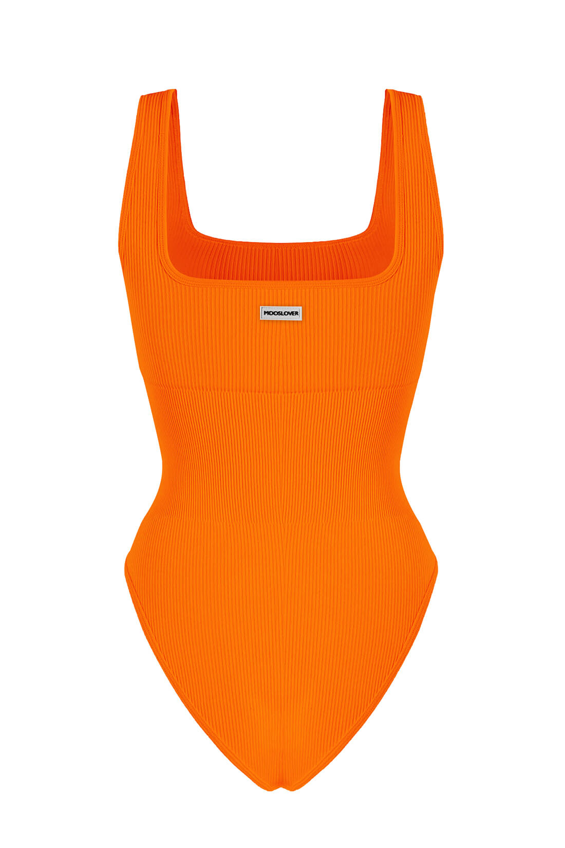 Ribbed Tummy Control Solid Color Sleeveless Seamless Bodysuit