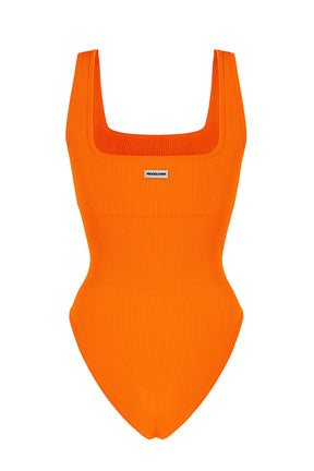 Ribbed Tummy Control Solid Color Sleeveless Seamless Bodysuit