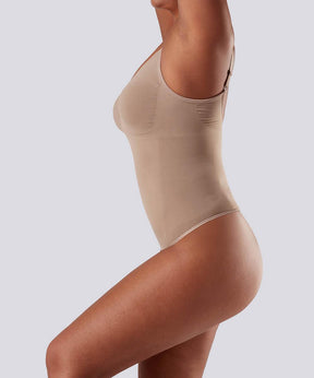 Spaghetti Straps Seamless Shapewear Bodysuit