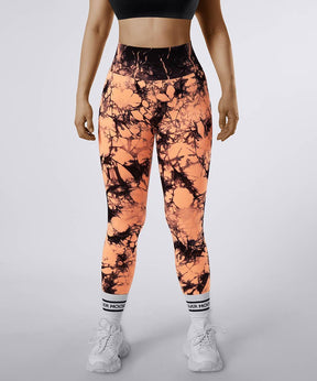 Tie-Dye High Waist Butt Lift Seamless Legging