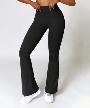 V Back Flared Seamed Legging