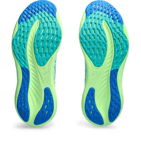 Gel-Nimbus 26 Lite-show - Masculino - Cinza Com Verde E Azul