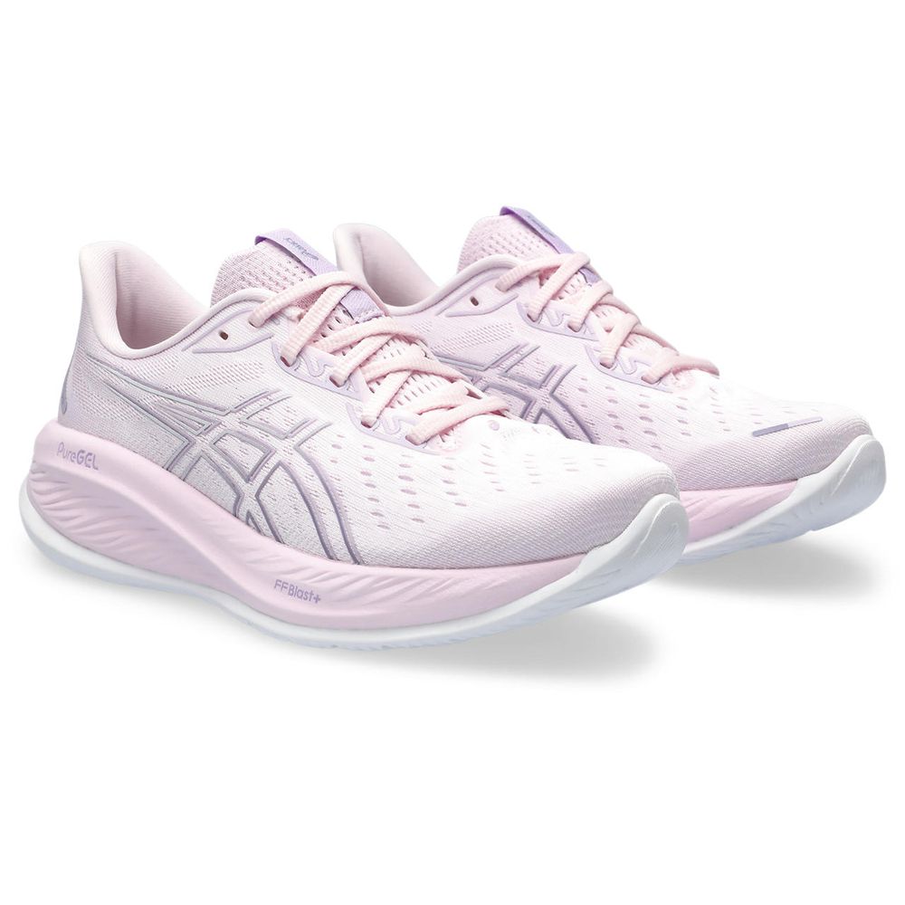 Gel-Cumulus 26 - Feminino - Rosa Com Branco